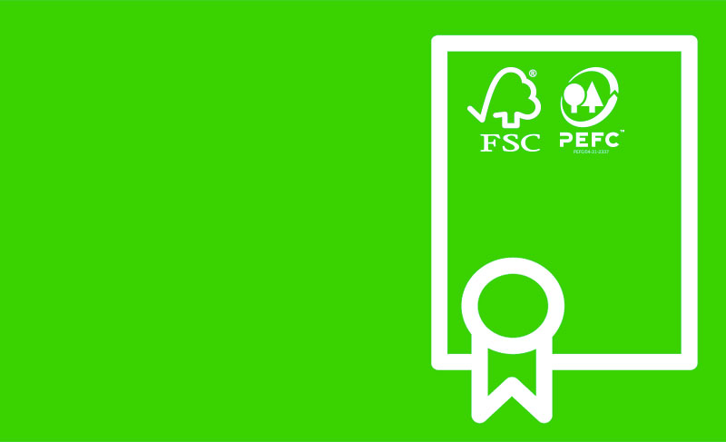 FSC® und PEFC Zertifizierung